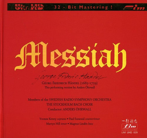Anders Ohrwall & Swedish Radio Symphony Orchestra: Messiah - COMPACT DISCS