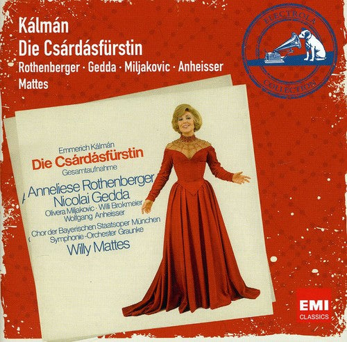 Willy Mattes: Kalman: Die Csardasfurstin (The Gypsy Princess) - COMPACT DISCS