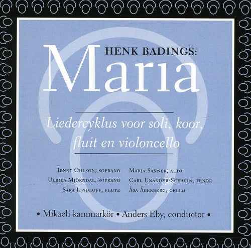 Mikaeli Chamber Choir: Maria - COMPACT DISCS