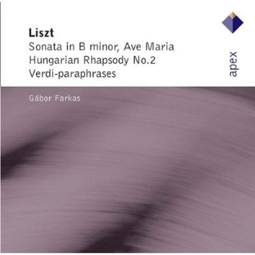 G bor Farkas: Liszt Piano Works - COMPACT DISCS