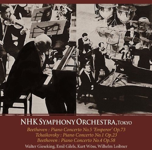 Beethoven/Scarlatti/Tchai: Piano Concerto No.5 Emperor Op. 73 - COMPACT DISCS