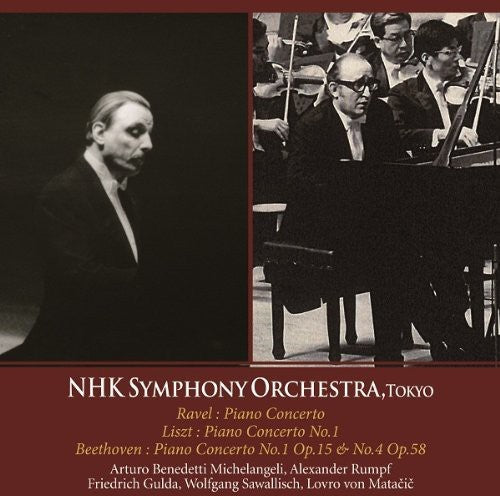 Ravel/Liszt/Beethoven: Piano Concertos - COMPACT DISCS