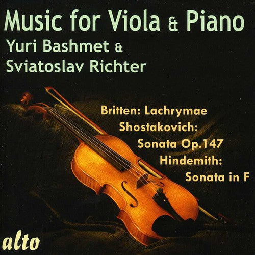 Yuri Bashmet & Sviatoslav Richter: Music for Viola & Piano - COMPACT DISCS