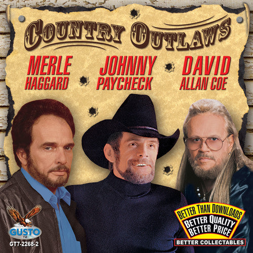 Johnny Paycheck: Country Outlaws - COMPACT DISCS