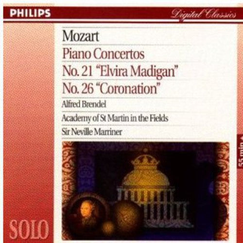 W.a. Mozart: Piano Concertos N. 21 & 26 - COMPACT DISCS