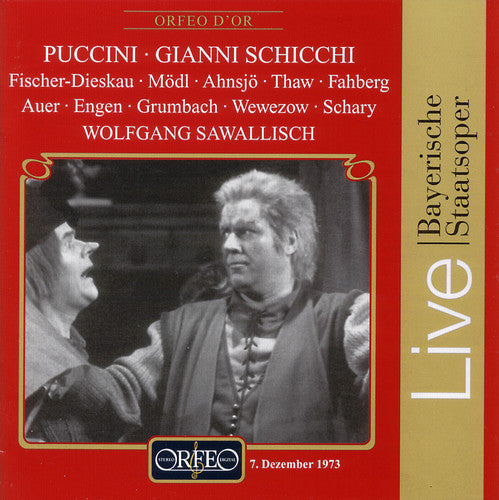 Wolfgang Sawallisch: Gianni Schicchi - COMPACT DISCS