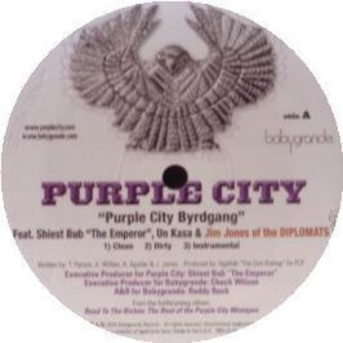 Purple City: Purple City Byrdgang / It Ain't Easy - 12-INCH SINGLE