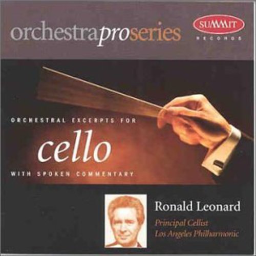 Ronald Leonard: Orchestral Excerpts for Cello - COMPACT DISCS