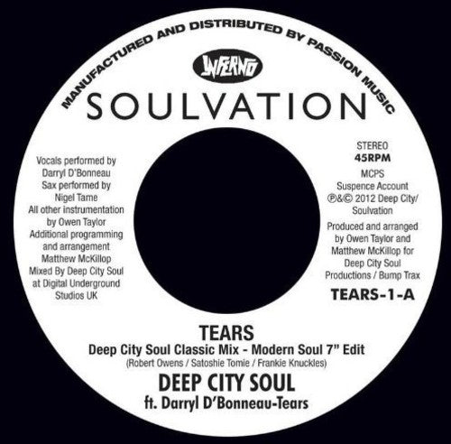 The Tears: Deep City Soul - 7-INCH SINGLE