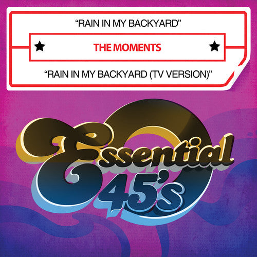 The Moments: Rain in My Backyard - CD SINGLE