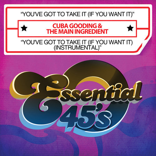 The Main Ingredient: You've Got to Take It - CD SINGLE