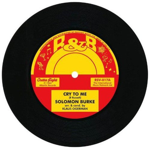 Solomom, Roy Burke Hamilton: Cry to Me/Earthquake - 7-INCH SINGLE