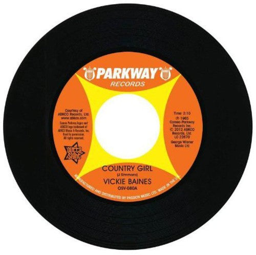 Vickie Baines: Country Girl / Are You Kidding - 7-INCH SINGLE