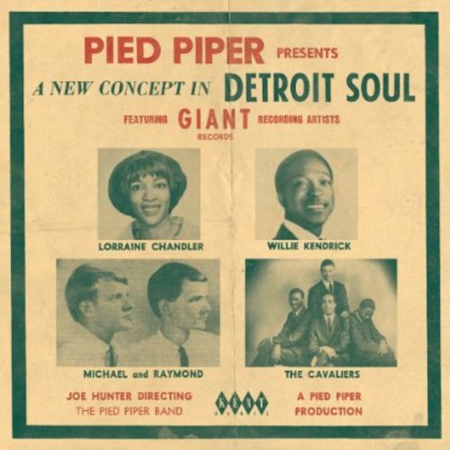 Various Artists: Pied Piper Presents a New Concept in Detroit Sound - COMPACT DISCS