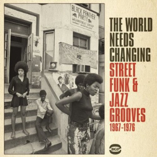 Various Artists: World Needs Changing: Street Funk & Jazz Grooves - COMPACT DISCS