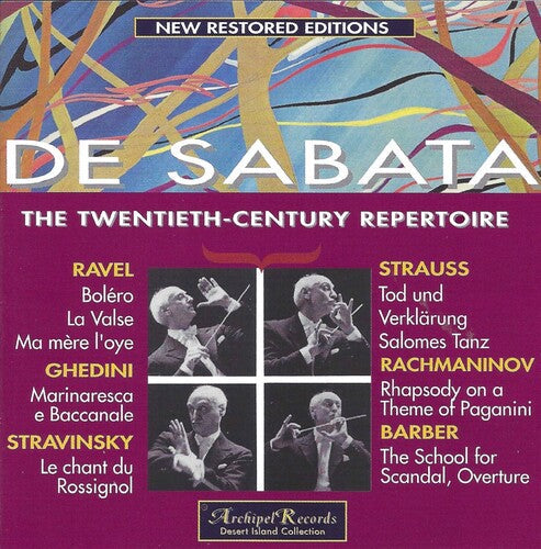 Barber / De Sabata: De Sabata Dirigiert 20. Jahrhu - COMPACT DISCS