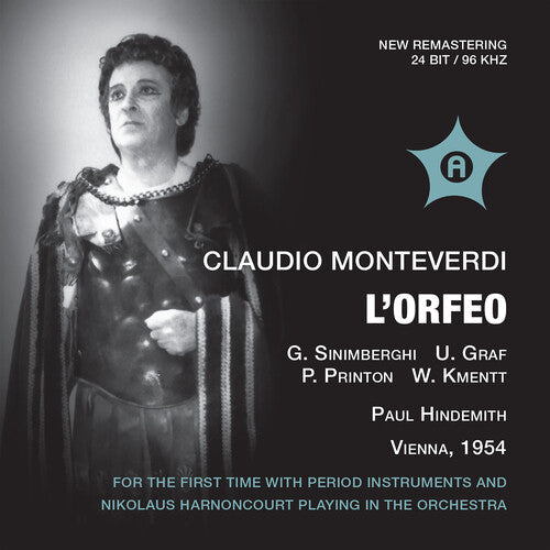Monteverdi / Hindemith: L Orfeo: Sinimberghi-Graf - COMPACT DISCS