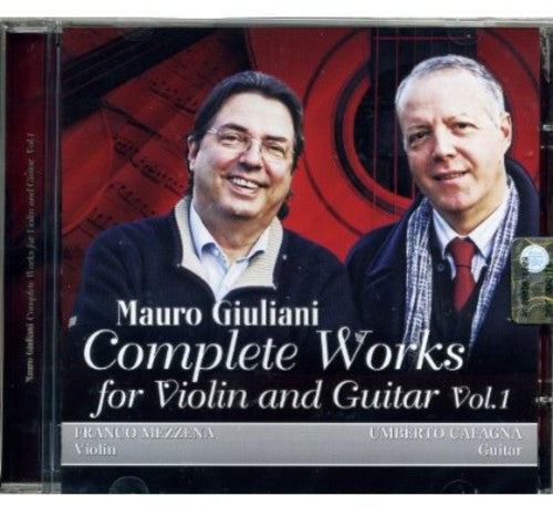 Umberto Cafagna: Mauro Giuliani Compl. Work - COMPACT DISCS