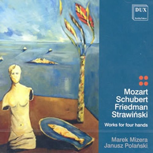 Mozart / Mizera / Polanski: Works for Four Hands - COMPACT DISCS