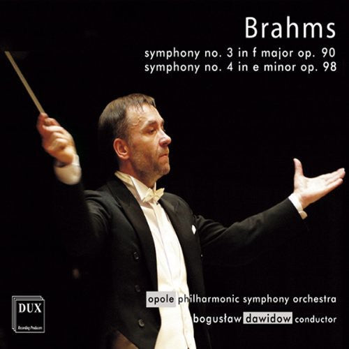 J. Brahms: Symphony Nos 3 & 4 - COMPACT DISCS
