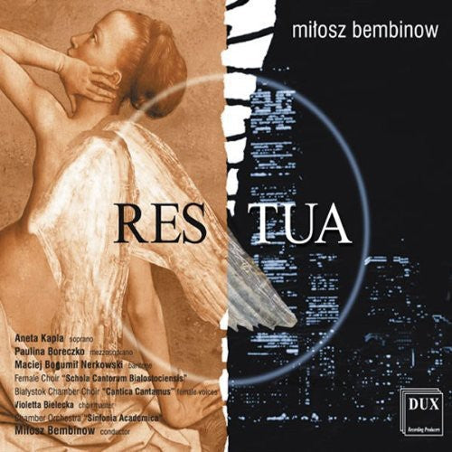 Bembinow / Schola Cantorum Bialostociensis: Res Tua: Deliberations of Love & Hate - COMPACT DISCS