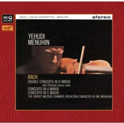 Yehudi Menuhin & the Robert Masters Chamber Orches: Bach: Violin Concertos - COMPACT DISCS