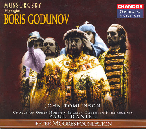 M. Mussorgsky: Boris Gudunov (In English) - COMPACT DISCS