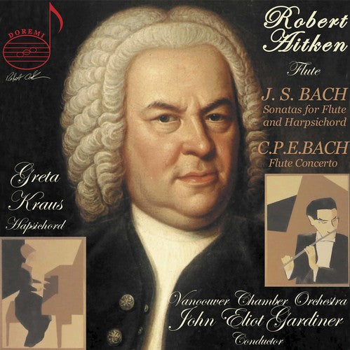 J.S. Bach: Sonatas for Flute & Harpsichord - COMPACT DISCS