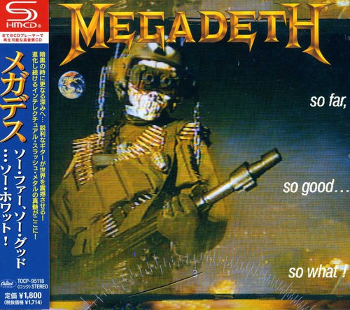 Megadeth: So Far. So Good So What - COMPACT DISCS