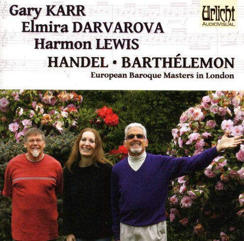 Harmon Lewis: European Baroque Masters in London - COMPACT DISCS