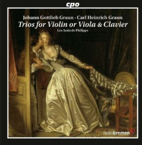 Les Amis de Philippe: Trios for Violin or Viola & Clavier - COMPACT DISCS