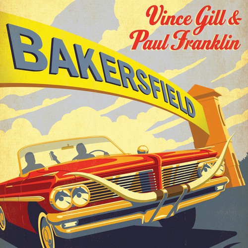Vince Gill & Paul Franklin: Bakersfield - COMPACT DISCS