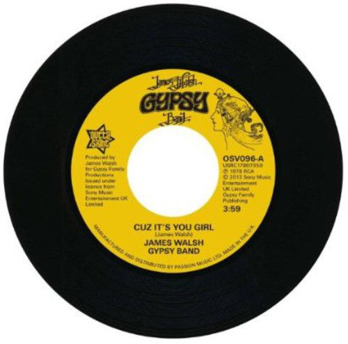 James Walsh Gypsy Band: Cuz It's You Girl/Bring Yourself Around - 7-INCH SINGLE