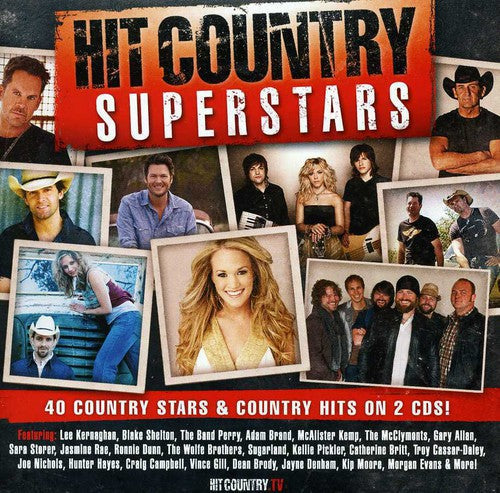 Various Artists: Hit Country Superstars - COMPACT DISCS