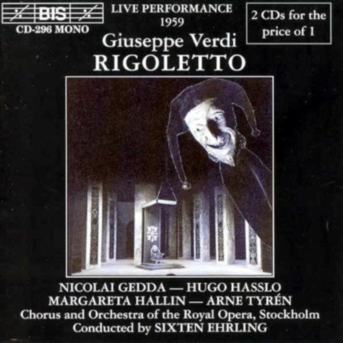 Sixten Ehrling: Rigoletto - COMPACT DISCS