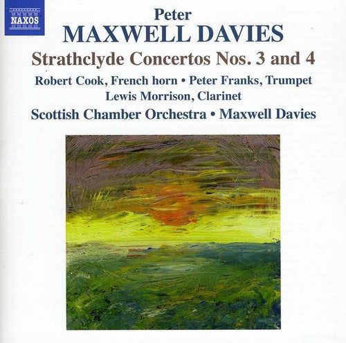 Peter Maxwell Davies: Strathclyde Concertos Nos 3 & 4 - COMPACT DISCS