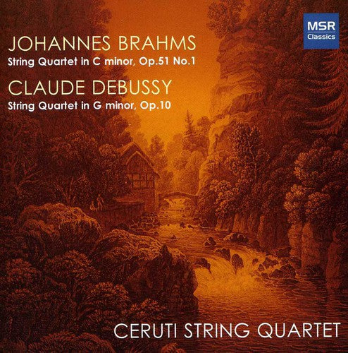 J. Brahms: Ceruti String Quartet Plays Brahms & Debussy - COMPACT DISCS