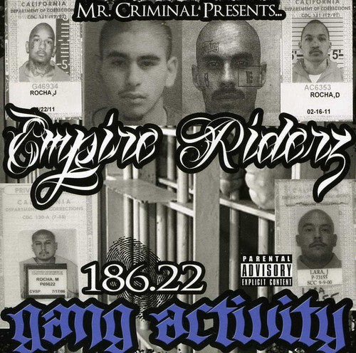 Empire Riderz: 186.22 Gang Activity - COMPACT DISCS