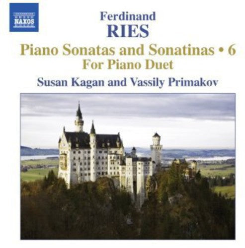 Vassily Primakov: Piano Sonatas 6: Three Sonatas for Piano Duet - COMPACT DISCS