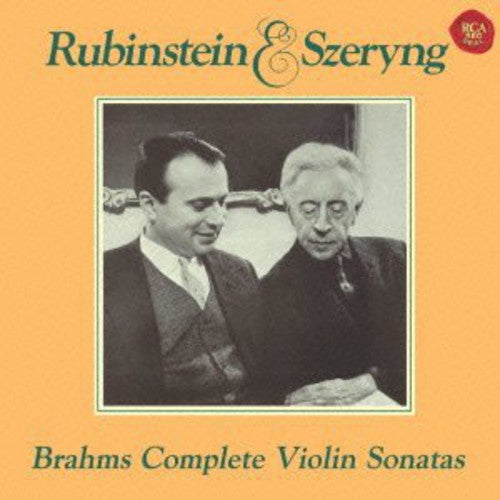 Henryk Szeryng: Brahms: Complete Violin Sonatas - COMPACT DISCS