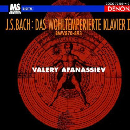 Valery Afanassiev: Bach: Das Wohltemperierte Klavier 2 - COMPACT DISCS