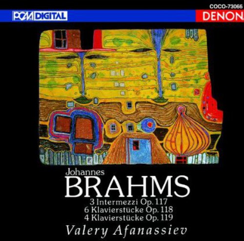 Valery Afanassiev: Brahms: Late Piano Works - COMPACT DISCS