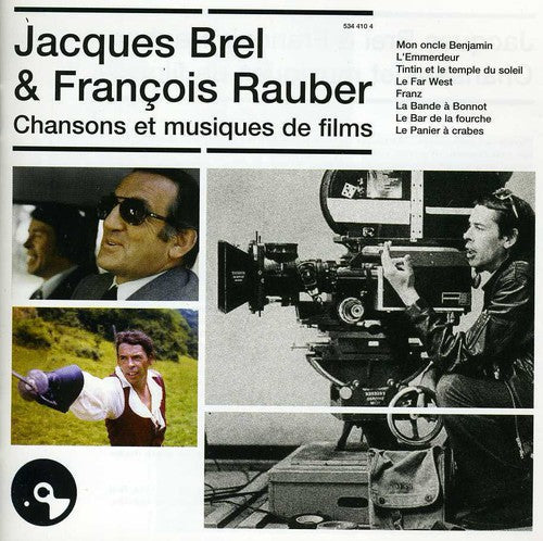 Jacques Brel & Rauber, Francois: Chansons Et Musiques de Films - COMPACT DISCS