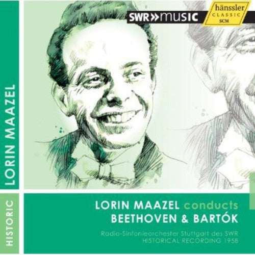 Lorin Maazel: Lorin Maazel Conducts Beethoven & Bartok - COMPACT DISCS