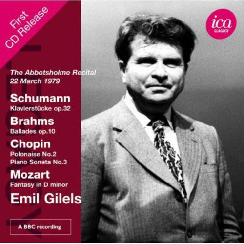 Emil Gilels: Legacy: Gilels Abbotsholme Recital - COMPACT DISCS
