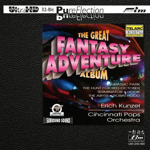 Erich Kunzel & Cincinnati Pop Orchestra: Great Fantasy Adventure Album - COMPACT DISCS
