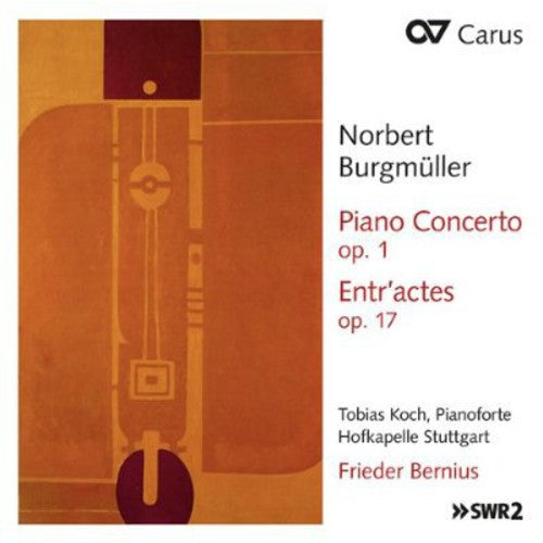 Tobias Koch: Piano Concerto Op 1 / Entr'actes - COMPACT DISCS