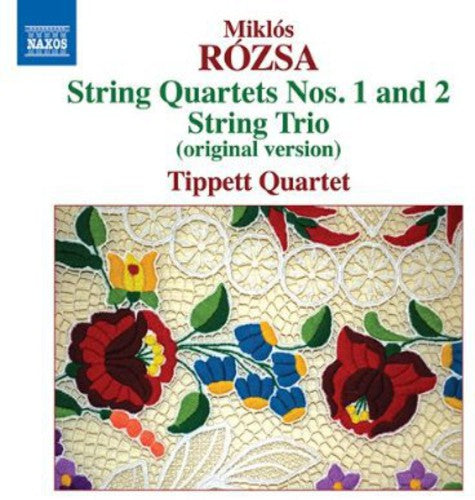 Tippett Quartet: String Quartets Nos 1 & 2 / String Trio - COMPACT DISCS