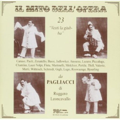 Leoncavallo / Caruso / Paoli: Vesti la Giubba Marathon - COMPACT DISCS