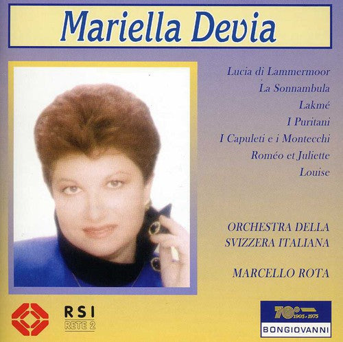 Mariella Devia: Arie Da Opere: Puritani, Lucia, Lakme, Louise, Etc - COMPACT DISCS
